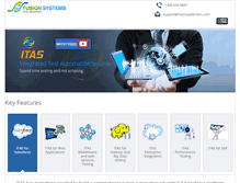 Tablet Screenshot of fusionsystemsinc.com
